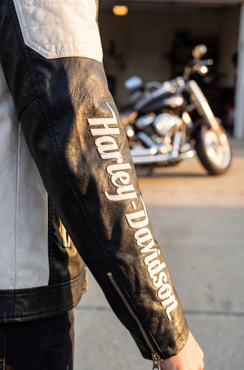 Indie's Handmade Vintage Harley Leather Jacket