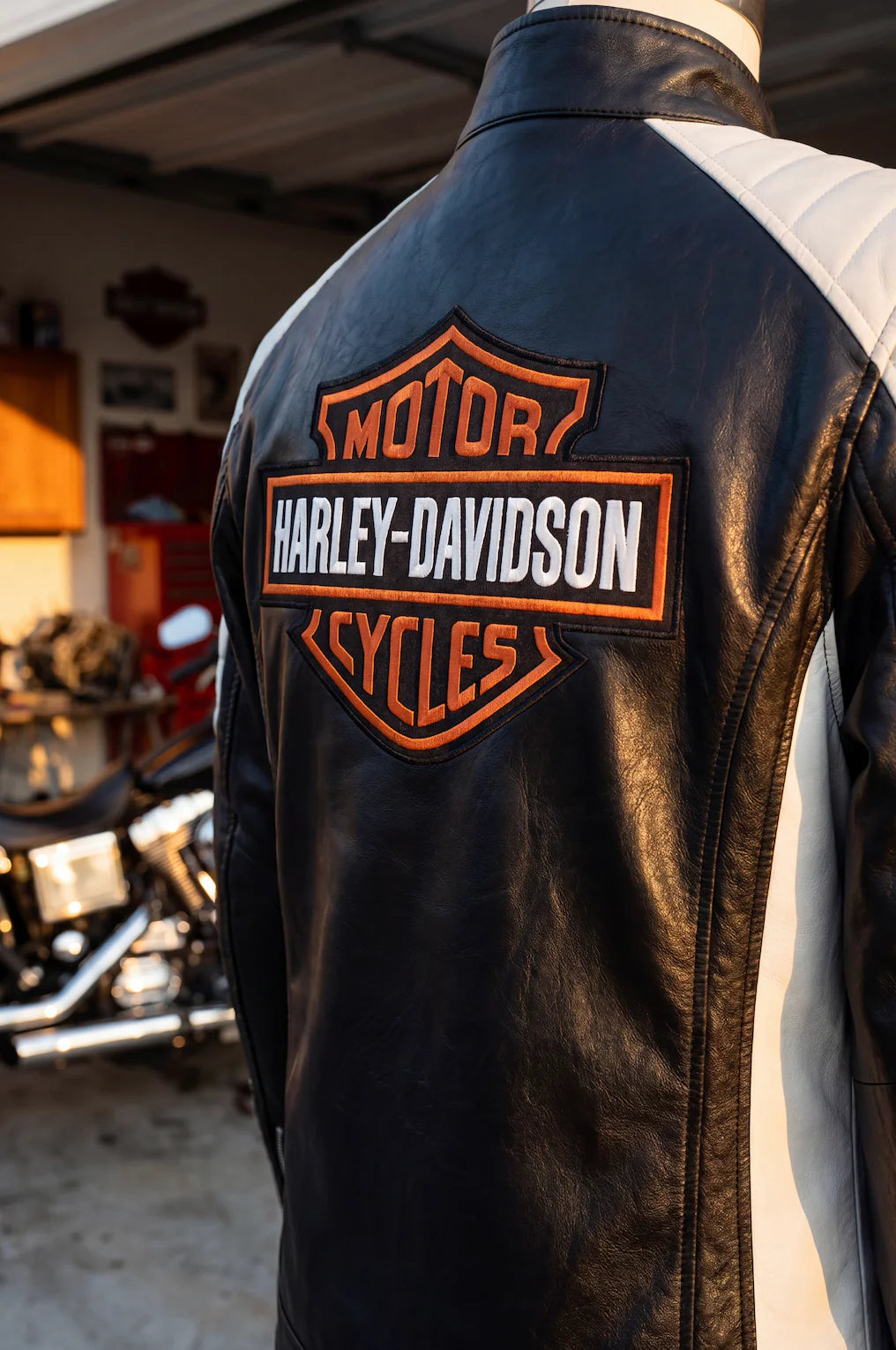 Indie's Handmade Vintage Harley Leather Jacket