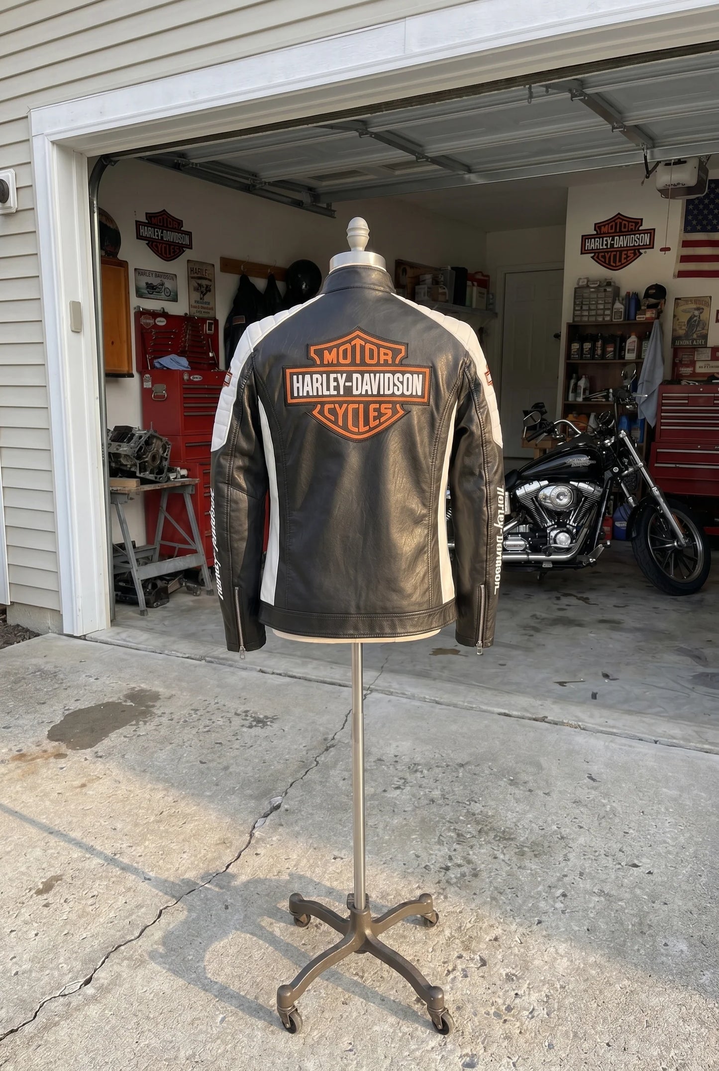 Indie's Handmade Vintage Harley Leather Jacket
