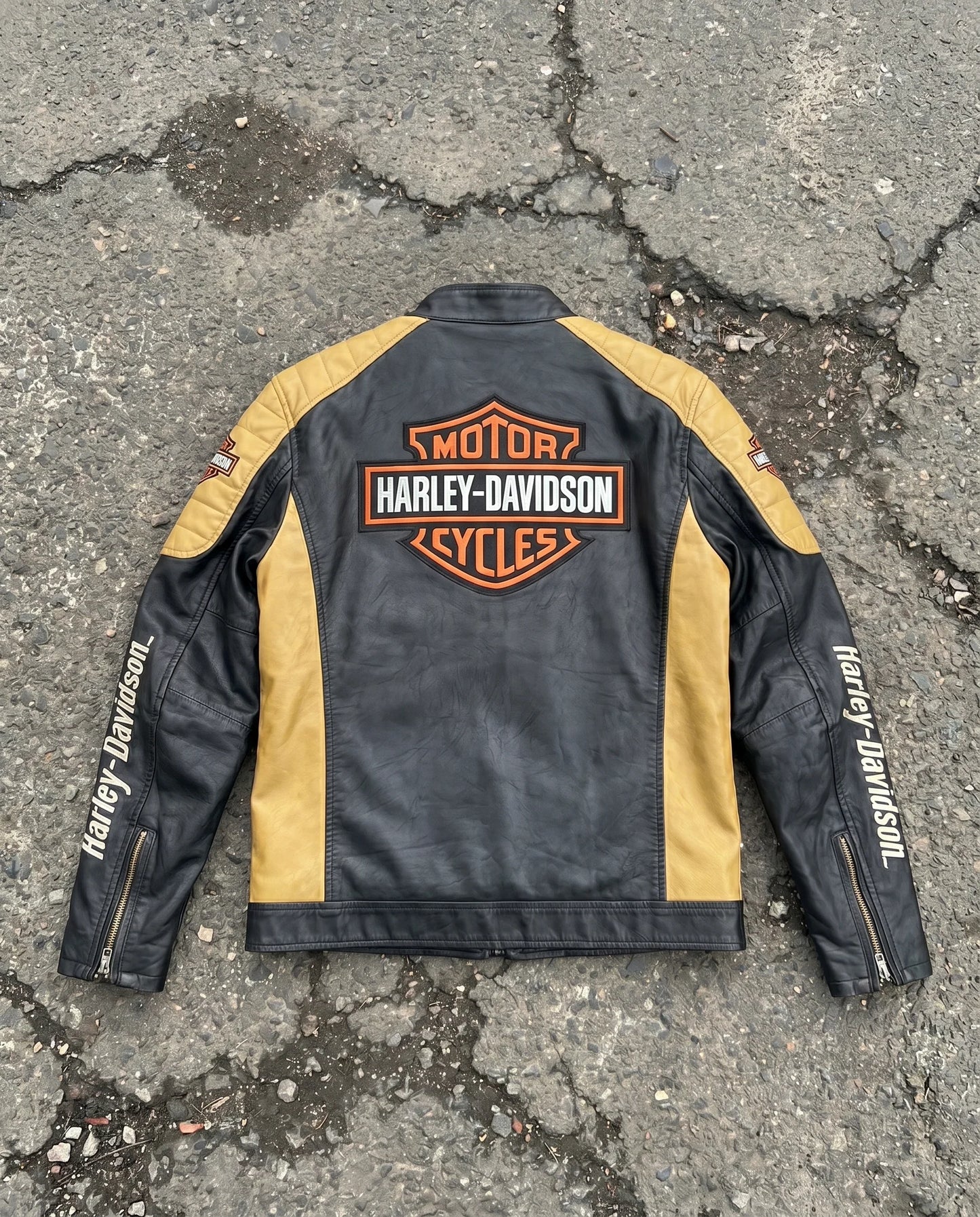 Indie's Handmade Vintage Harley Leather Jacket